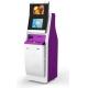 Free Standing Bill Payment Kiosk , SIM Card Dispenser Kiosk Customizable Color