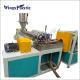 Wings PLC Control PE PP PA Spiral Cable Protector Hose Extruder Machine