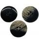 Faux Marble Polyester Buttons 4 Holes Black 30L Use For Coat Sweater