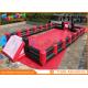 Fireproof Inflatable Soap Football Field With Digital Paiting EN71