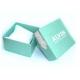 Mint Green Wrist Watch Packaging Box Square Shape Packaging Boxes