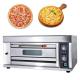 0.1Kw Single Deck Pizza Oven Machine  Gas Baking Oven Low Energy Consumption