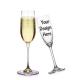 210ml Hand-Blown Crystal Glass Champagne Flute Sparkling Wine Cup