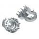 Silver Dually Car Wheel Spacers Non Hubcentric Type For Wheel Adapters