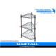 3 Levels Corner Shaped Pantry Wire Shelving / Wire Metal Shelving For Household