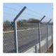 8ft Tall Waterproof Galvanized 8 Gauge Fabric Chain Link Fence for Trellis Gates