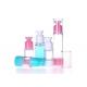 Variety Colors Airless Lotion Bottles Pink Blue White Cosmetic Pump Bottles