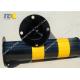 Parking Bay Heavy Duty Removable Bollards Anti Rust For Road Traffic Safety