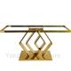 Console Table With Gold Base Hotel Furniture
