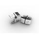 Tagor Jewelry Top Quality Trendy Classic Men's Gift 316L Stainless Steel Cuff Links ADC56