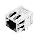 XFMRC XFGIG8M-CAGY1-4MS Compatible LINK-PP LPJG4801ABNL 100/1000 Base-T Tab Down G/Y Led 1 Port Ethernet Connector RJ45 Magjack