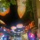 Video Function Transparent LED Mesh Screen Dispaly PVC Material Foldable
