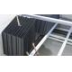 Black PVC / PP Lamella Tube Settler Molding Size 1000×1000×866 For Water Treatment
