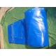 Heat Sealed Seams PVC Tarpaulin Fabric , Thick Waterproof Tarpaulin Covers