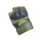 Green Customized Half Finger SKI Protection Training Gloves for Protection