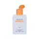 150ml white smooth bottle with orange cap for Shampoo Lotion Btttle