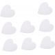 100% Pure Cotton Painting Canvas Panel Heart Shape 15cm Diameter Canvas Art Boards