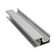 PV Solar Panel Mounting Rail Aluminum Alloy Anodized Silver Color