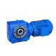 Transmission Helical Bevel Worm Gear Speed Reducers For Electric Motors