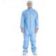 Disposable Non woven Protective Safety Coverall / Work Suit With Collar