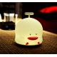Soft Silicone Tabletop Night Light Lamp , 328g LED Duck Night Light ROHS