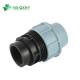 16mm to 110mm PP Compression Fittings Plastic Female Adapter for Irrigation Color Light