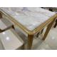 Faux Marble Countertop Contemporary Dinette Sets With Comfortable Chairs