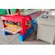 PLC Controlled Glazed Tile Roll Forming Machine With Hydraulic Cutting System
