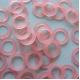 NBR NR Pink Plain Rubber Sealing Washer with Different Size for Hydraulic Piston Seal O-Ring