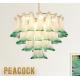 Villa 9 Heads E14 Glass Crystal Pendant Chandelier For Dining Room
