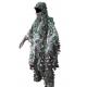 3D Leaves Camouflage Ghillie Poncho Camo Cape Cloak Stealth Ghillie Suit Military CS Woodland Hunting Poncho