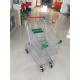 125L Professional Super Market Wire Shopping Cart Trolley With Anti UV Plastic Parts