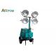 Air Cooled 76m Portable Generator Light Tower , Diesel Generator Light Tower