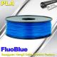 Fluorescent Blue 3D Printer Filament PLA 1.75mm / 3.00mm 1.0KG / roll For
