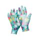 Colorfull PU136 Custom Logo Anti-static Waterproof Ladies Safety Garden Work Gloves