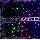 Whole Sell LED illuminated Star Curtain Lights for LED RGB 3in1 event Stage Backdrop Curtain full color church wedding h