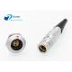 Waterproof IP68 2 Pin Lemo Connector FGG 0K Size Male And Female Connectors