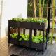 Insect Proof Storable Plastic Raised Planting Beds Herb Planter Box On Wheels