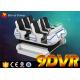Family 6 Seats 9D VR Cinema Electric Cinema System With Wind Special Effects