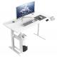 Suppliers White Wooden Electric Sit Stand Desk for Adjustable Height and Panel Style