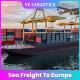 FTW1 Shenzhen Shanghai Ningbo Sea Freight To Europe From Shenzhen Low Insurance Rates