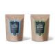 Food Grade Resealable kraft  zipper paper bags for Tea/ Coffee Packing with Bottom Gusset