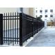 Galvanized Welded 1.8x2.4m Tubular Steel Fence OHSAS Approval