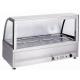 Curved Food Warmer Showcase 30-110 Centigrade Degree For Catering