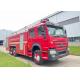 SINOTRUK 336KW Water Rescue Fire Truck 6x4 With 10t Water 2t Foam Capacity