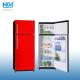 Vertical Stainless Steel Top Freezer Refrigerator With Adjustable Shelves Water Dispenser Bcd-536
