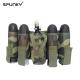 Camo Military Paintball 4+1 Harness Battle Pack for Load 4 Pods and 1 HPA Tank
