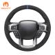 Customized Available Best Athsuede Hand Sewing Steering Wheel Cover Wrap for Ford F-150 250 350 450 550 600 650 750 2015-2023
