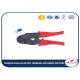 Red Ratchet Hand Terminal Crimping Tool LY-03C for crimping terminal lugs,cable lugs crimping tool