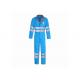 Anti Water High Visibility Safety Clothing Cotton Nylon PPE Garments Light Blue